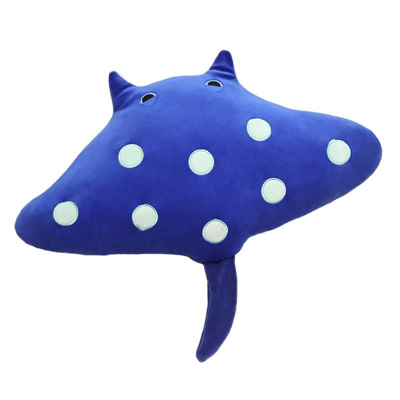 Плюшевая игрушка-подушка Скат - Кукла-животное из океана для детей