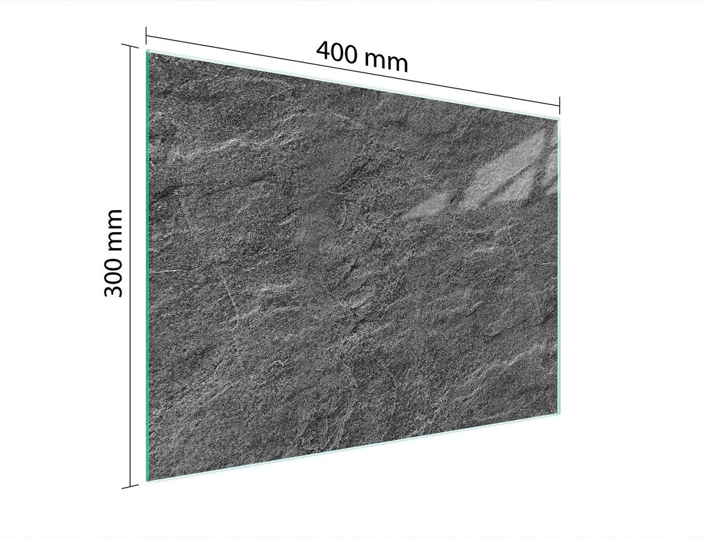 СТЕКЛЯННАЯ ДОСКА ДЛЯ НАРЕЗКИ 40x30 СЛАНЕЦ