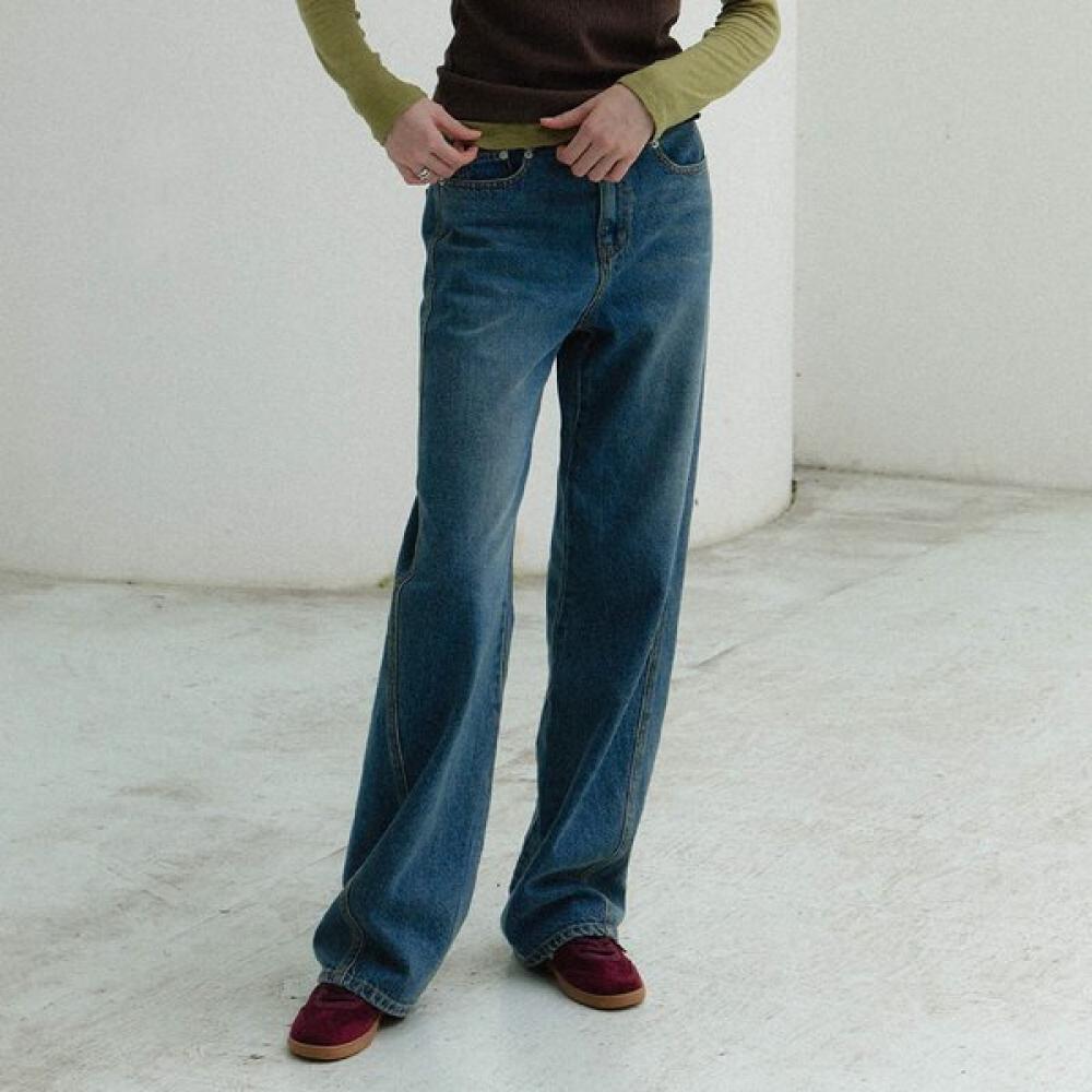 On On Semi Wide Curved Denim Nej5al831 22