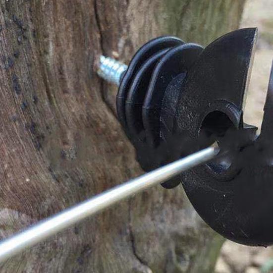 10 шт. изоляционные гвозди портативный постукивающий тип устойчивые к солнцу фиксированной линии ABS высокопрочные изоляторы для забора пастбище