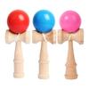 Набор из 3 штук Кендама Ozora Kendama Деревянная соревновательная Кендама для тренировок (Розовый + Синий + Красный)