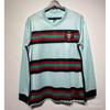 Vintage Long Sleeve Football Jersey Retro National Team Shirt 06 England Argentina Portugal Italy Brazil Sports Top