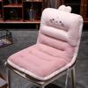 Подушка-животное из кроличьего меха - Цельная подушка для сиденья, спинки, офисного кресла, дивана, студенческого стула, для длительного сидения, кукла для комфорта ягодиц