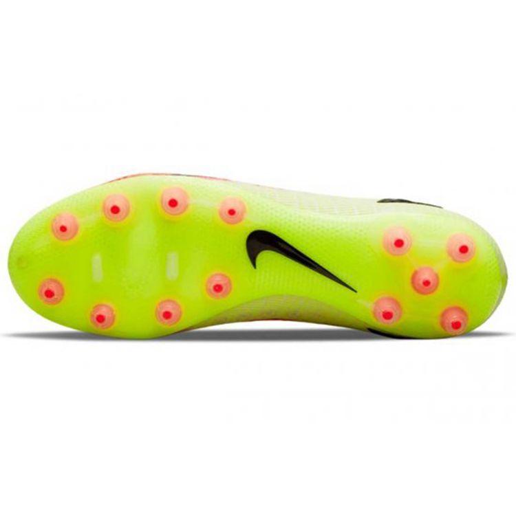 Nike Mercurial Vapor 14 Elite HG Volt Черные ярко-малиновые мужские кроссовки DD0273-760