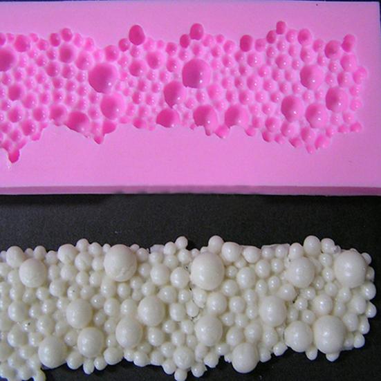 Форма для шоколада, легко моющаяся, в форме пузырьков, прочная, декоративная форма для шоколада для шеф-повара