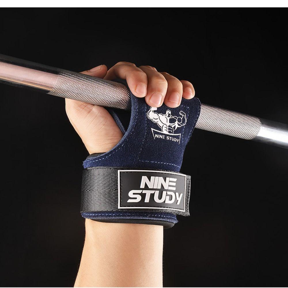 1 Pair Thicken Fitness Power Straps SBR Deadlift Power Straps Muscle Man Wrist Straps Deadlift