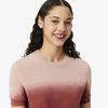 Lacoste Женский градиентный свитер с коротким рукавом AF9281-55GGTI