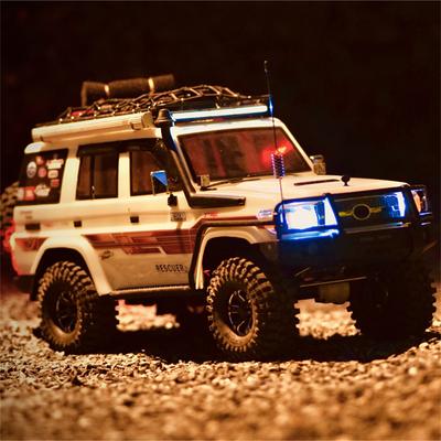 RGT EX86190 Спасатель Симуляция Радиоуправляемая Машина LC76 4WD RTR Двухскоростное Переключение 1/10 Радиоуправляемая Электрическая Модель Машины с Пультом Дистанционного Управления Игрушки для Взрослых и Детей