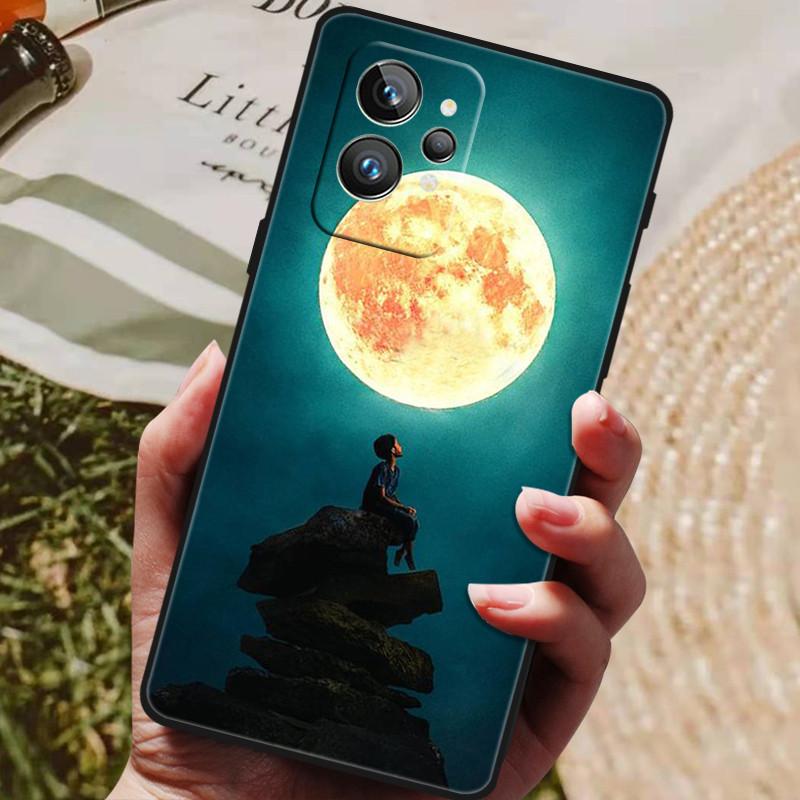 Чехол для Realme GT2 Pro 5G ТПУ Черный Бампер Силиконовый Защитный Funda для Realme GT 2 Pro Чехол для Телефона GT2 Pro 2PRO 2022 Capas