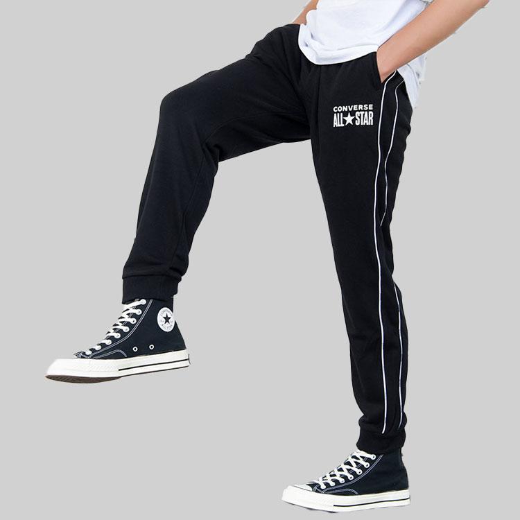 Converse Sports Pants Men's Black Moderate 10018256-A01
