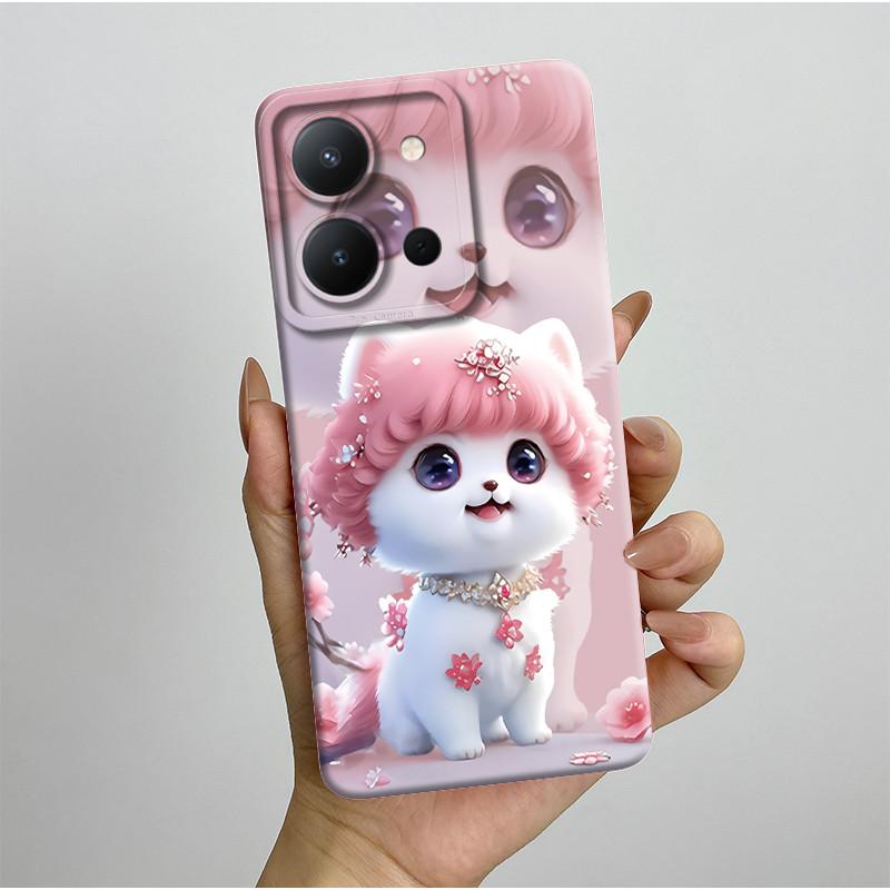 For Vivo Y36 4G Case Pretty Butterfly Flowers Liquid Antifouling Protective Anti-drop Phone Cover For VIVO Y36 Shockproof Funda