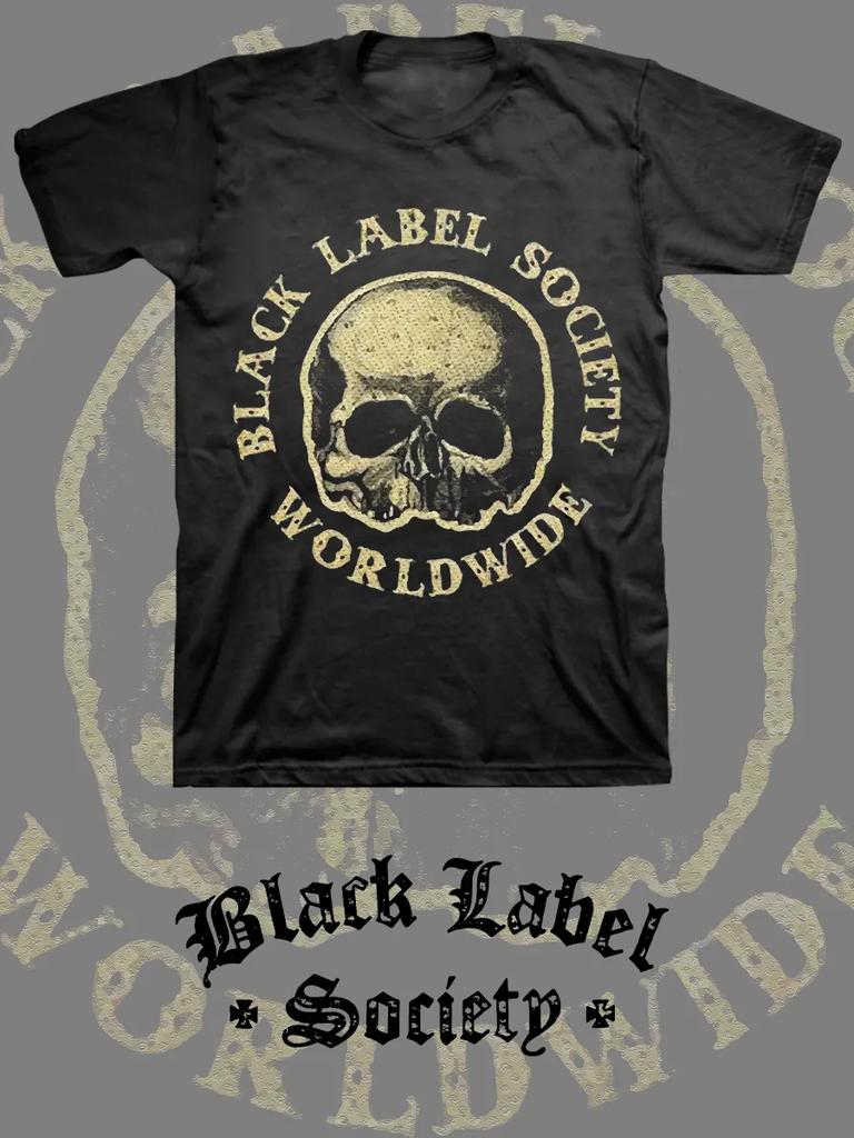 Black Label Society Band Print T-shirt