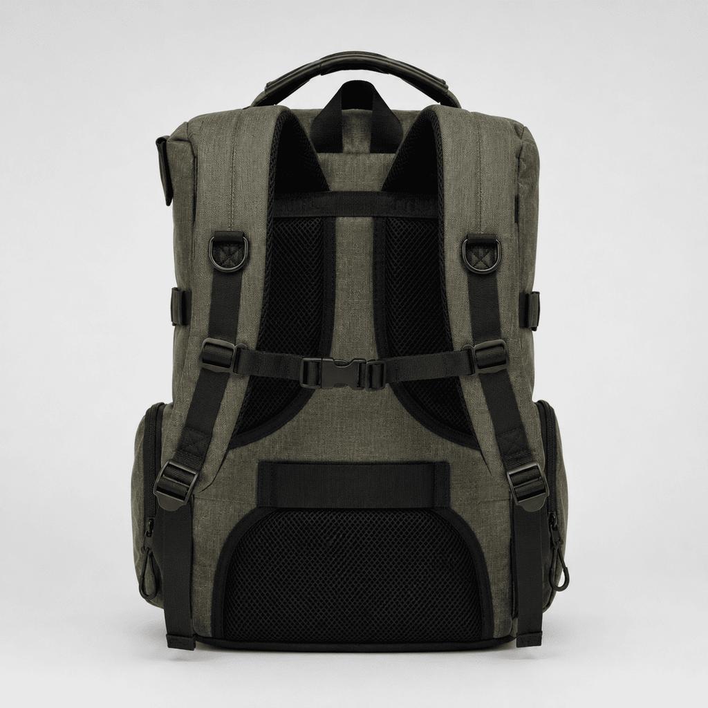 Two-compartment Urban School Backpack Premium Army Green 35X44X17