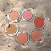 Fashion 6 Colors Blush Soymilk Matte Pearl Rouge Highlights To Trim Dish Long Lasting Base Repair Beauty Flowers Blush