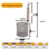 304 Stainless Steel Noodle and Soup Skimmer, Vegetable Strainer, Hot Pot Skimmer, Fine Mesh Strainer.