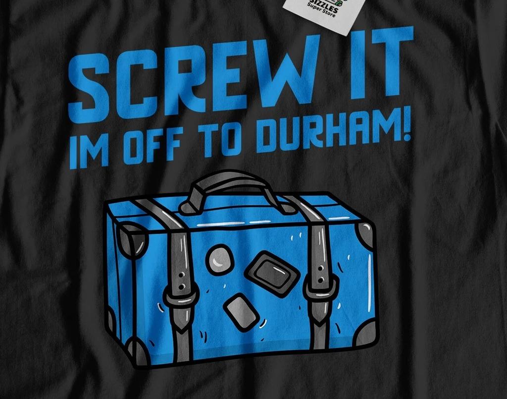 I'm Off To Durham Unisex Funny Moving To Durham T-shirt Tops Tees Unisex North Carolina Tee