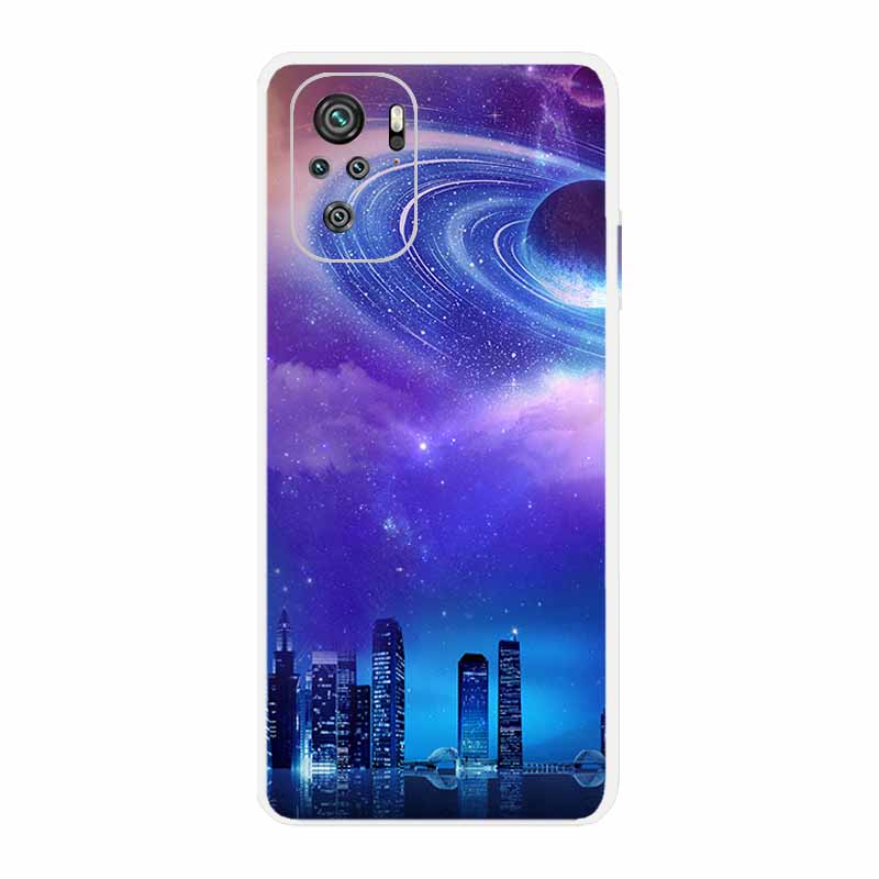 Для Xiaomi Poco M5 Прозрачный чехол Модный Расписной Силиконовый Мягкий Задний чехол Для Xiaomi Poco M5 Прозрачный чехол для телефона POCO M 5 Coque