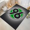 Green Circle 96 Logo Carpet suitable as a non-slip mat for the living room or bedroom sofa