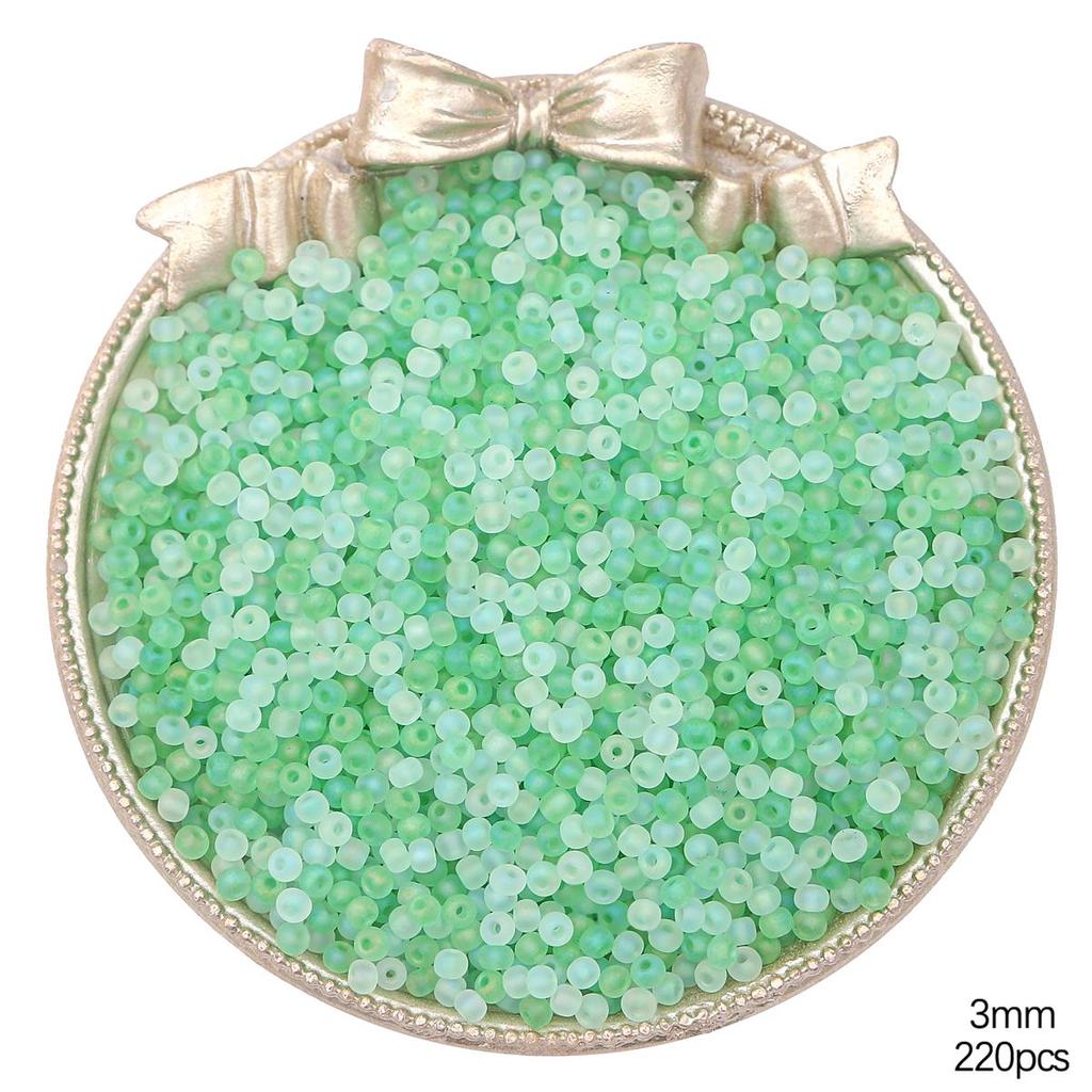 Высококачественные матовые стеклянные бусины-бисер разных цветов для изготовления украшений своими руками