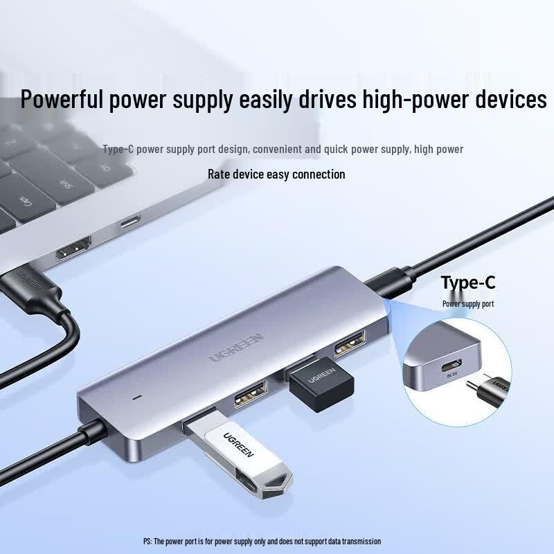 Ugreen USB 3.0 4-портовый концентратор