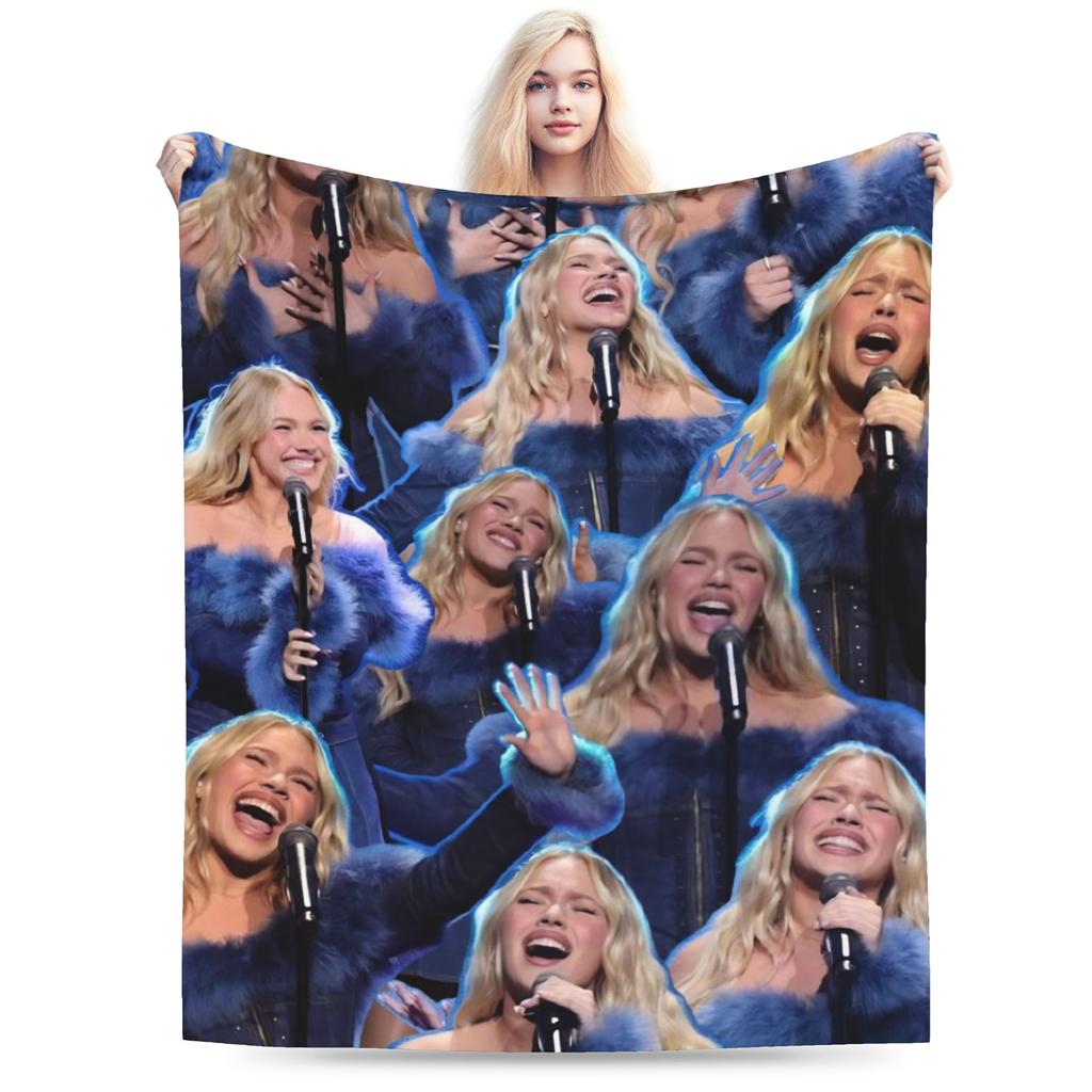 Freyas Skyes Singer Tour 2026 Blanket Multiple Sizes Soft and Lightweight Throw Blankets for Sofa Couch and Bed