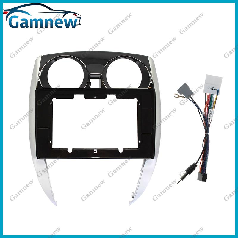 10.1 Inch Car Frame Fascia Adapter Android Radio Audio Dash Fitting Panel Kit For Nissan Note Livina Sunny Micra