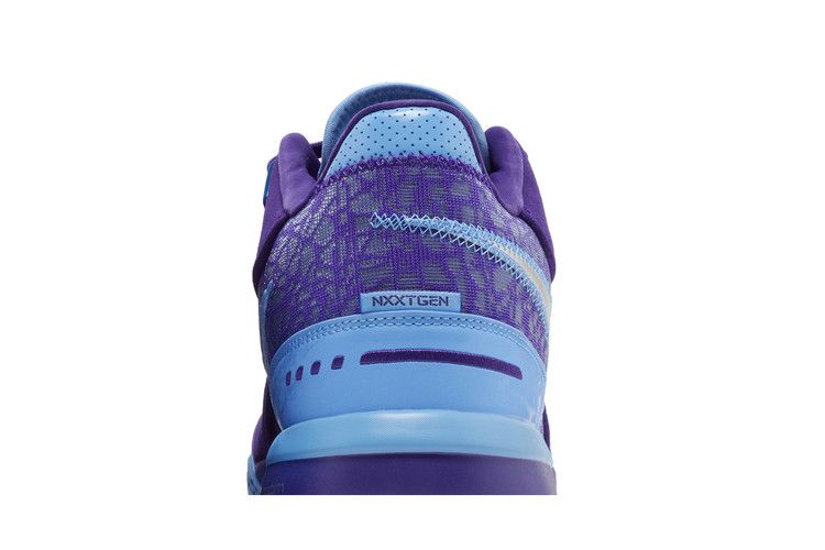 Men's Sneakers Nike Zoom LeBron NXXT Gen AMPD Summit Lake Hornets Field Purple/Metallic Silver/University Blue