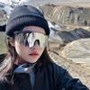 Women's sunglasses cycling glasses cycling new sports sunglasses outdoor running windproof mountaineering sunglasses women
