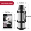 Traveler 4000ml Stainless Steel Insulated Flask