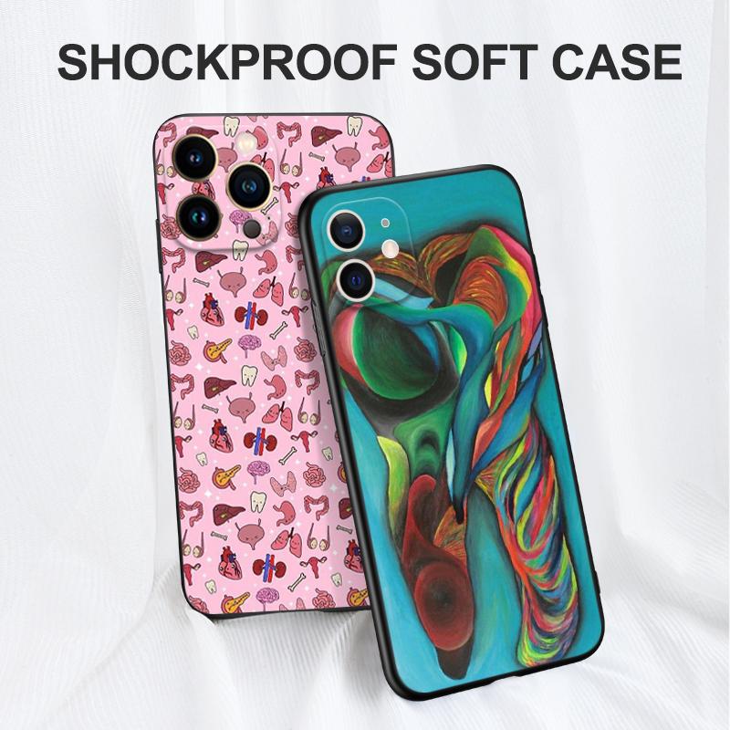 Черный чехол из ТПУ для OPPO A11S A15 A15S A16 A16S A16K A16E K3 K10 K9S ACE2 5G с рисунком зуба стоматолога