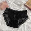 Женские летние новые сексуальные кружевные трусы-слипы треугольной формы с леопардовым принтом, полые, дышащие, с хлопковой ластовицей