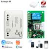 Шлюз Zigbee 3.0 12В 24В AC DC 1/2/4КН Радиочастотный Умный Переключатель WIFI Дистанционное Управление 433 10А Модуль Переключателя Реле Работает с Tuya