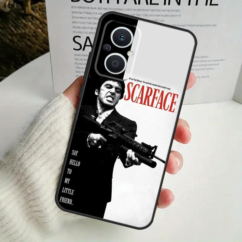 Чехол Scarface Al Pacino Tony Montana для OPPO Reno 8T 4Z 5Z 8 10 11 Pro 4 5 6 7 Lite OPPO Find X6 Pro X3 X2 X5 Lite