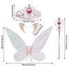 Sparkle Dress Up Props Set Princess Angel Wings with Crown Elf Ears  Costume Cosplay