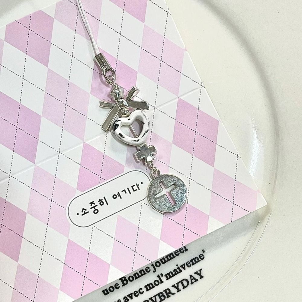 Rabbit Mobile Phone Lanyard Anti-loss Cell Phone Strap Phone Rope Bead Phone Chain Telephone Decor