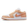 Женские кроссовки Air Jordan 1 Low Sunset Haze Orange White Bright-Citrus DC0774-801