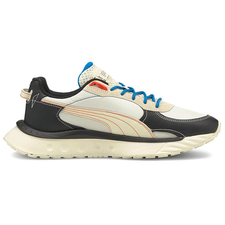 Puma Дикий Наездник 'RE.GEN' (унисекс) Повседневная обувь Black / Ivory Glow 381636 01