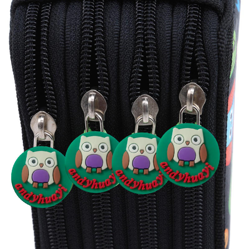 Многосекционный красочный студенческий пенал-бокс для карандашей и маркеров большой вместимости, для эскизов и рисования, для кистей, канцелярский