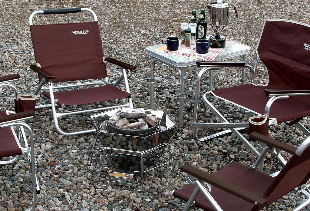 CAPTAIN STAG Camping Barbecue Dutch Oven Cast Iron 20cm No Seasoning Required UG-3045