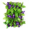 Garden Screening Expanding Trellis Privacy Screen Hedge Artificial Faux Ivy Leaves Wooden Fence For Balcony Garden Buildings