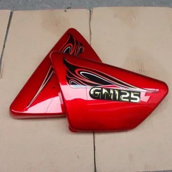 For GN 125 Side Cover For Battery Cover Tank cover Motorcycle Battery & Tool Side Panels for Haojue Suzuki Lifan Dayun GN125