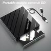 Портативный DVD-плеер USB 3 Type C 7-в-1 Компакт-дисковый рекордер с кард-ридером USB