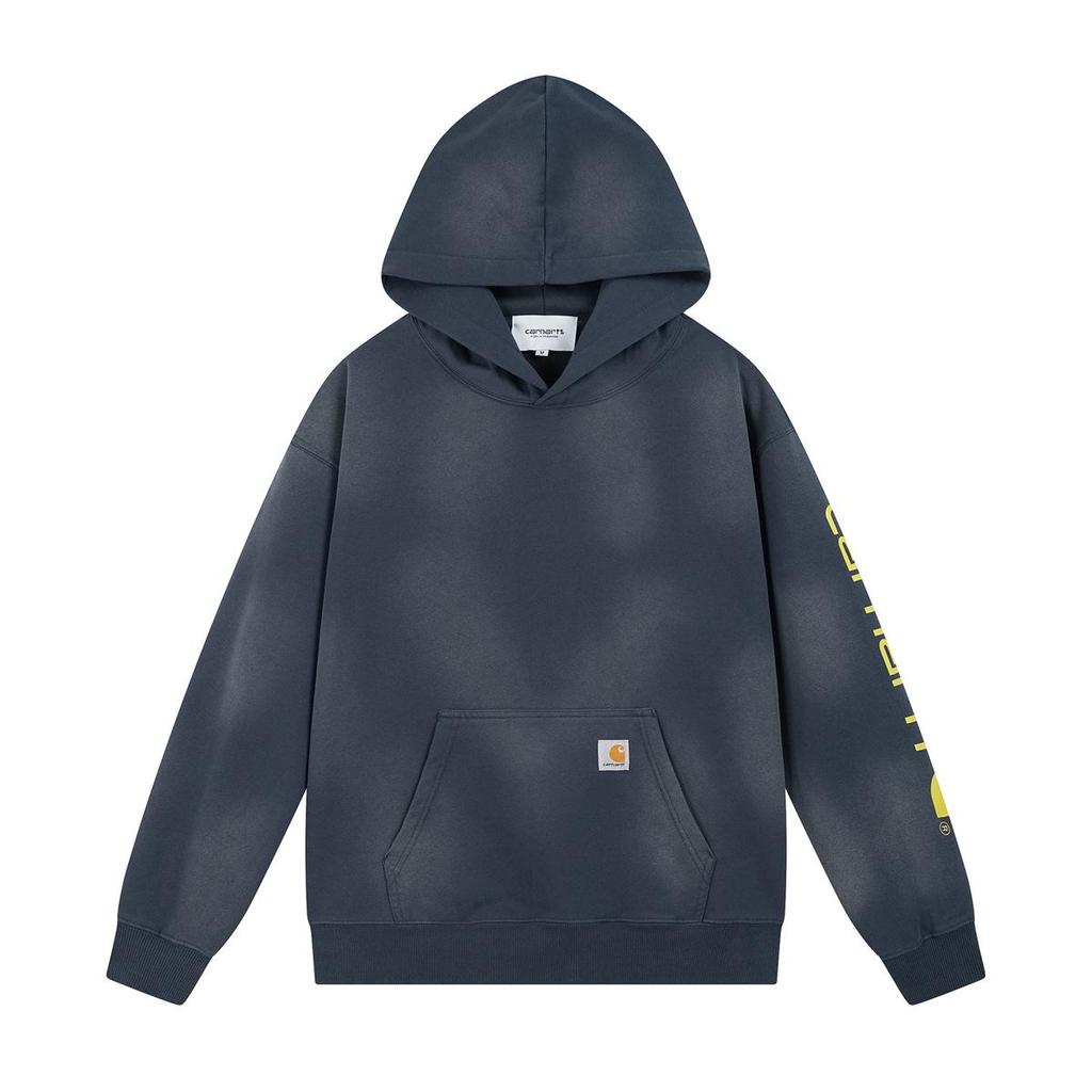 Классическая унисекс толстовка Carhartt с принтом Кирина на рукаве