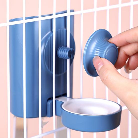 Кормушка для кроликов на 600 мл, большая емкость, подвесной автоматический фонтанчик для маленьких домашних животных