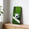 Football Soccer Ball Phone Case For Samsung Galaxy A20,21s,22,31,32,52,53,72,73,80,91 Soft Black Shell