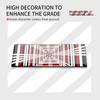 XLGJS1 Plaid For Tesla Model 3 Y S X Tail Tag Trunk 3D Logo Zinc Alloy Vehicle Label Emblems PLAID Badge Creative Decoration Stickers