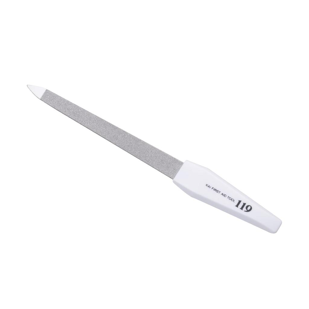 Kai KF1012 119 пилочка для ногтей с драгоценными камнями унисекс руки ноги 1 шт смола (х 1)