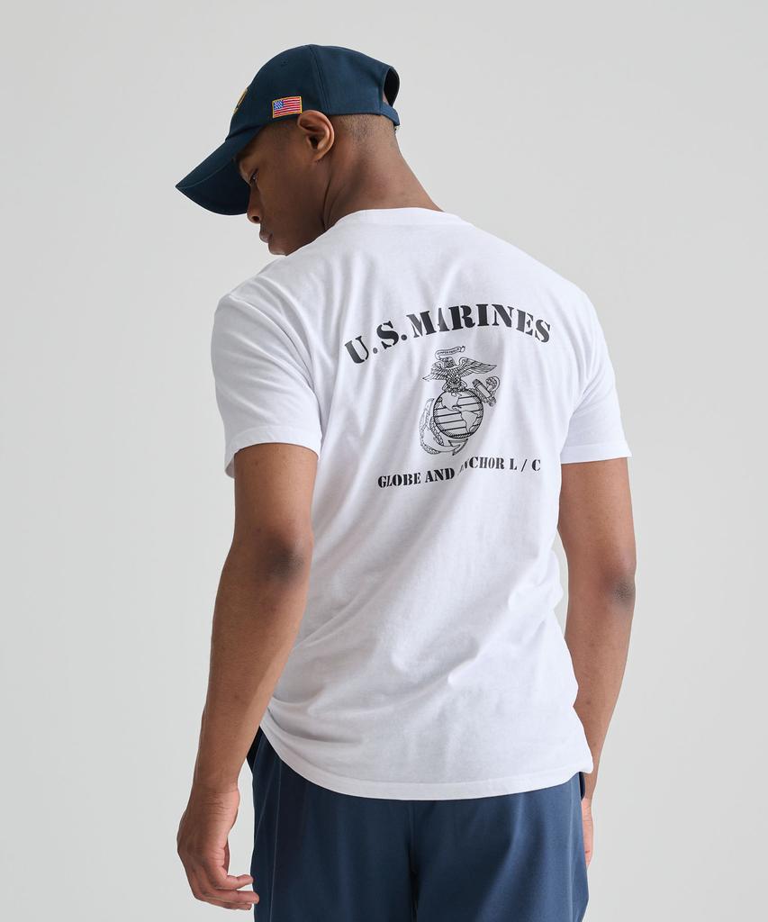 Футболка с коротким рукавом Pentaon US Marine Anchor Army Fit, круглая