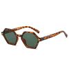 American retro multilateral small frame sunglasses, simple decorative selfie glasses, overseas live broadcast sunshade sunglasses