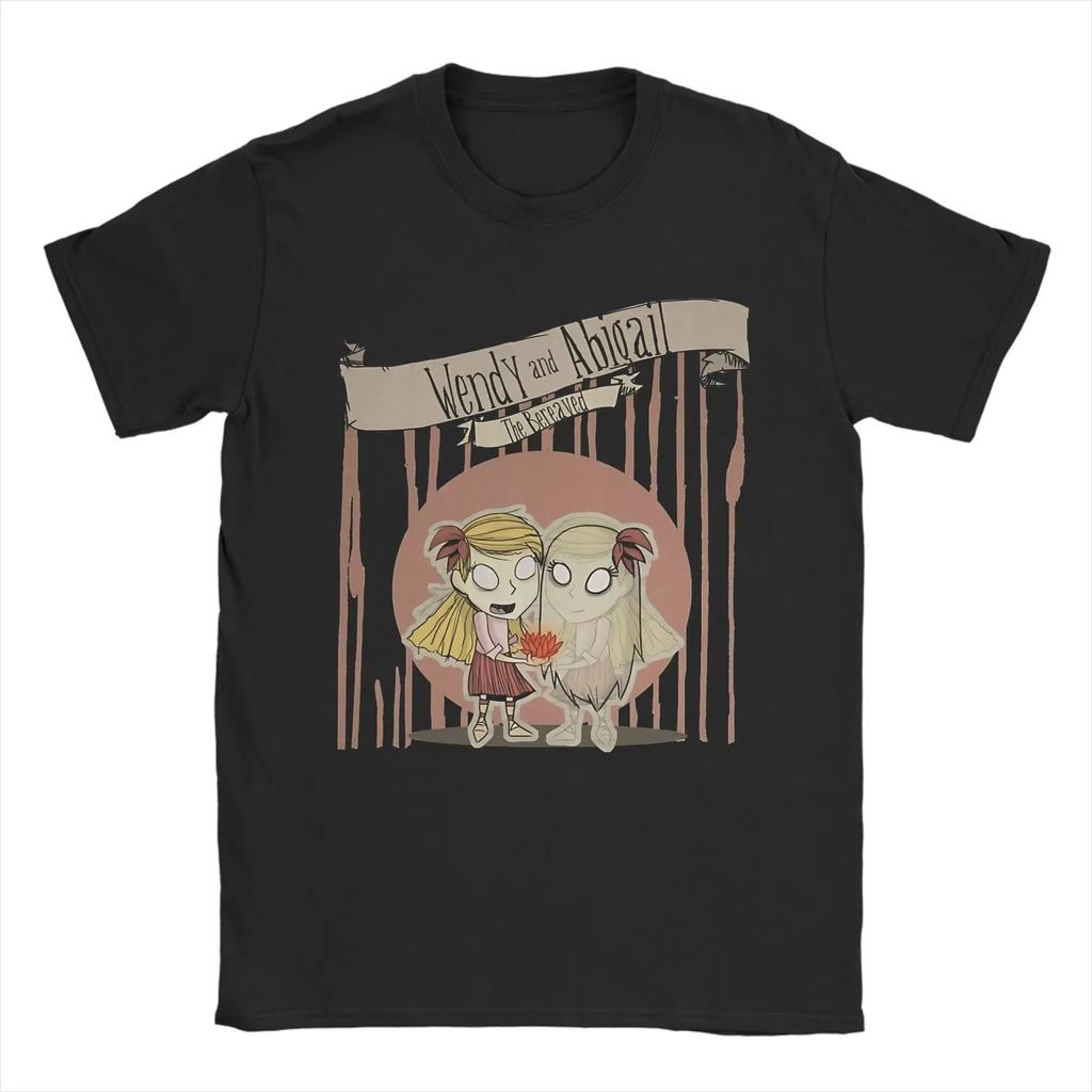 Венди Don't Starve Together Pvp Игра Оверсайз Унисекс Уличная Одежда Модная Хлопковая Новая Модель Футболка Мода Оверсайз Унисекс
